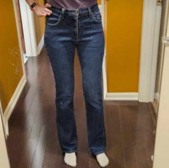 90s Y2k Womens Juniors mudd bootcut straight jean. 27 or 28 - Picture 4 of 11